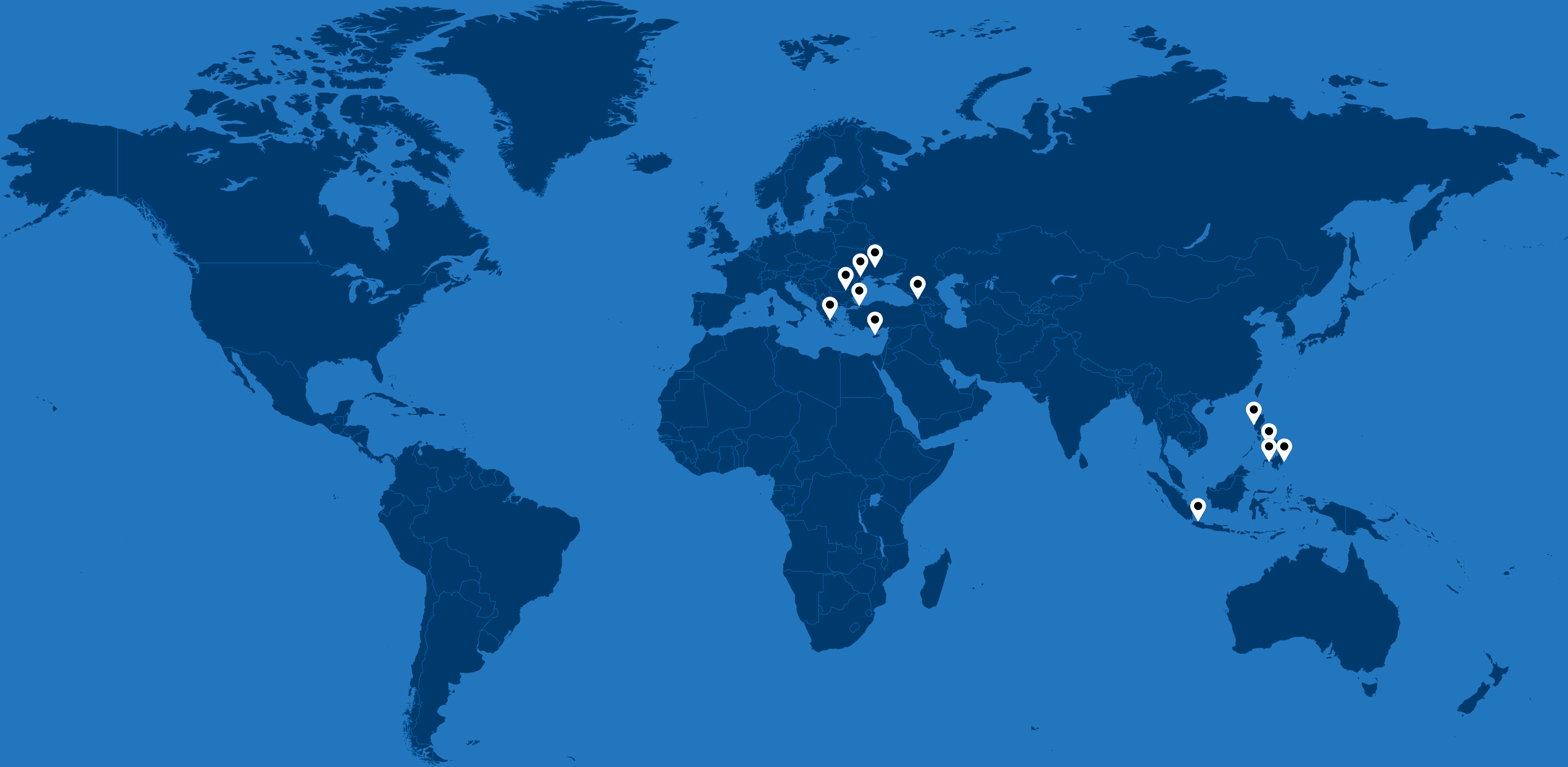 Epsilon Global Locations Map